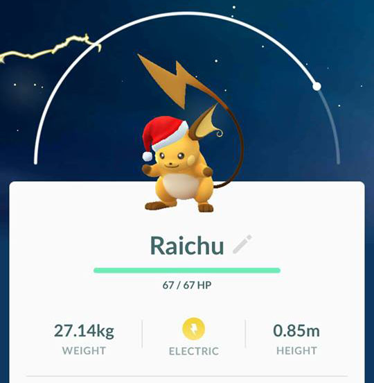 Festive Raichu