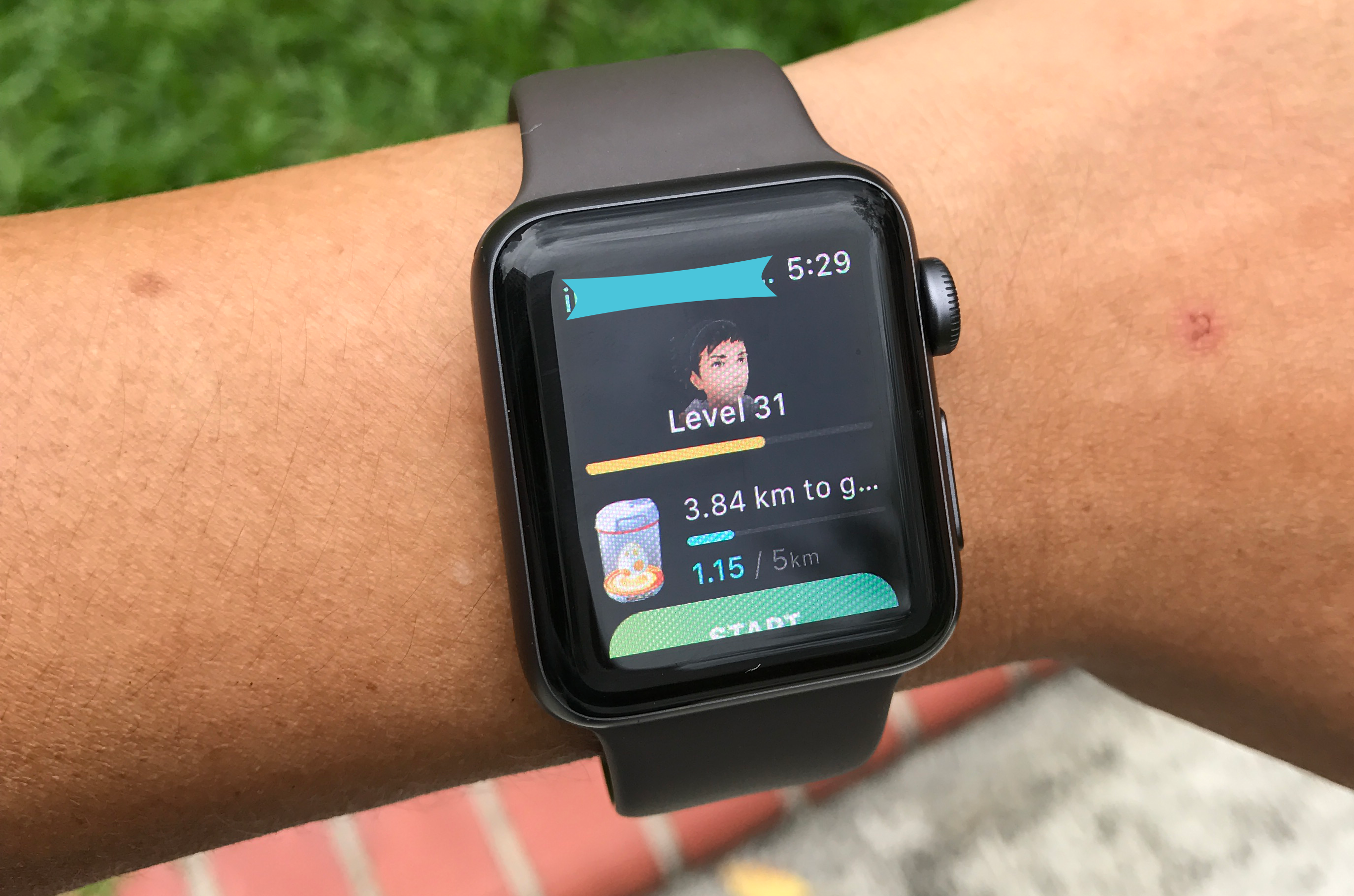 Pokemon Go is now available on Apple Watch! Screeble