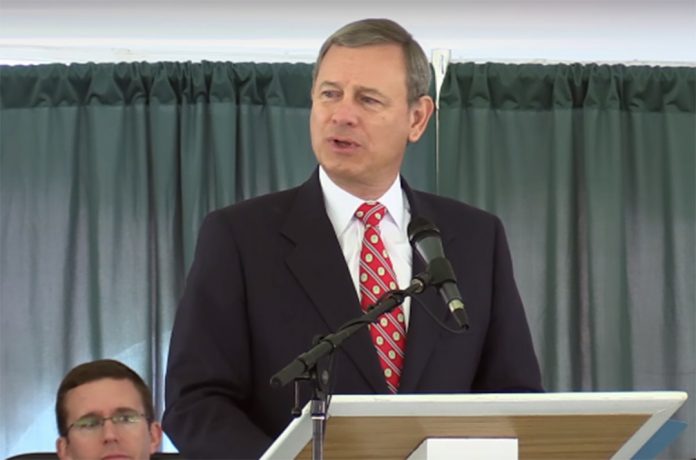 Kick Ass Speech From Chief Justice John Roberts: I Wish You Bad Luck.